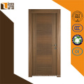 Bisagra ajustable buena calidad agradable puerta mdf, puerta de madera del baño, pvc mejor diseño de puerta de madera para el interior